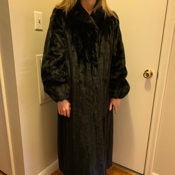 Authentic Mink Fur Coat